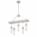 Brilliantbulb 5 Light LED Chandelier with Bubble Glass - Brushed Nickel BR2690139